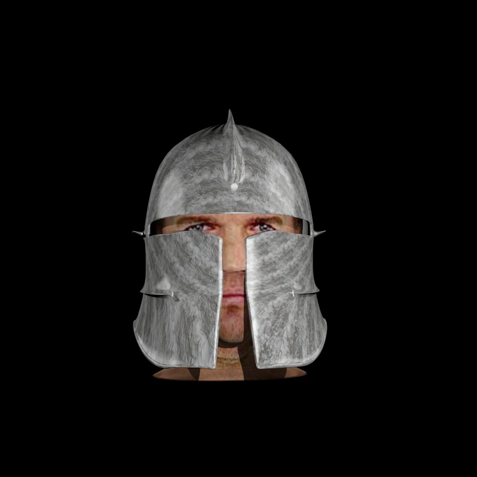 Helmeted Bust preview image 1